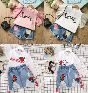 Nuevo Diseño 2021, Ropa de Verano para Niñas Pequeñas, Estilo Boutique, Floral, Venta al por Mayor en China, Bangladesh - Product Image 2