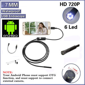 Módulo de cámara endoscópica Micro USB tipo C IP67 impermeable de 7mm con Sensor CMOS para uso en interiores y exteriores Categoría de producto Webcams - Product Image 6