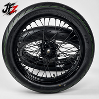 Kit de roue Supermoto forgé CNC 17 pouces pour Surron Ultra Bee 100/80-17 130/70-17 – Pièces de modification haute performance pour E-bike
