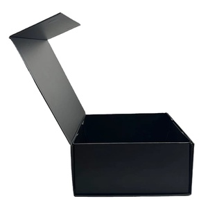 Custom Magnetic Suction Shipping <b>Box</b> for Fur <b>Socks</b> Garments-Rigid Cardboard Recycled Materials Customizable Size & Design - Product Image 5