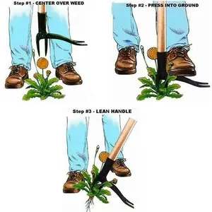 WL Weeder das Stand Up Weed Puller Tool Claw Weeder Root entfernen
