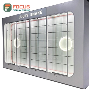 ตู้โชว์บุหรี่แบบกระจกพร้อมกุญแจล็อค ชั้นวางหลายชั้น ปลอดภัย - Product Image 5