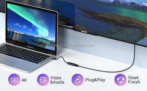 Xách tay <span class=keywords><strong>USB</strong></span> <span class=keywords><strong>C</strong></span> để HDTV <span class=keywords><strong>adapter</strong></span> 4k <span class=keywords><strong>C</strong></span>ắm và chơi ổn định kết nối <span class=keywords><strong>Type</strong></span>-<span class=keywords><strong>C</strong></span> để HDTV chuyển đổi cho máy tính xách tay màn hình - Product Image 6