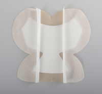 Pansement en mousse de silicone de classe III Luofucon avec une excellente action antibactérienne et gestion des exsudats 2 en 1