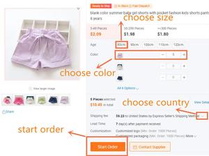 Shorts de Verano para Niña con Bolsillo, Pantalones Cortos de Moda para Niños de 1 a 8 Años - Product Image 6