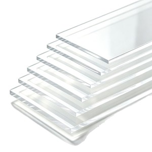 Plaques acryliques transparentes, largeur 1250 mm, épaisseur personnalisée, pour gravure laser, impression, pliage - Product Image 1