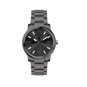 Montre à quartz pour homme avec bracelet en métal, cadran minimaliste avec chiffres romains, style décontracté et professionnel pour les trajets quotidiens et les occasions sociales. - Product Image 5