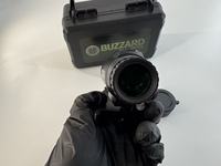 BUZZARD Optics 3X Premium Prism Magnifier Fixed 3X Magnification Bright Clear Image Tactical Prism Sight Hunting Optic Accessory