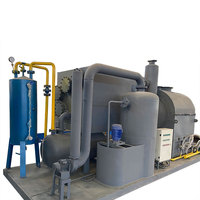 Machine de recyclage d'huile moteur usagée 3T/J par distillation sous vide pour huile de base, usine de raffinage de diesel, fabricant