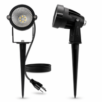 Luz LED de Jardín para Exteriores, Resistente al Agua IP65, de Bajo Voltaje AC 12V 24V, RGBW, para Iluminación de Árboles y Césped
