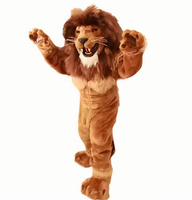 Costume de Mascotte Lion Personnalisé en Polyfoam, Tenue de Personnage Ambulant Taille Adulte pour Événements Promotionnels de Pâques, 1 Pièce MOQ OEM