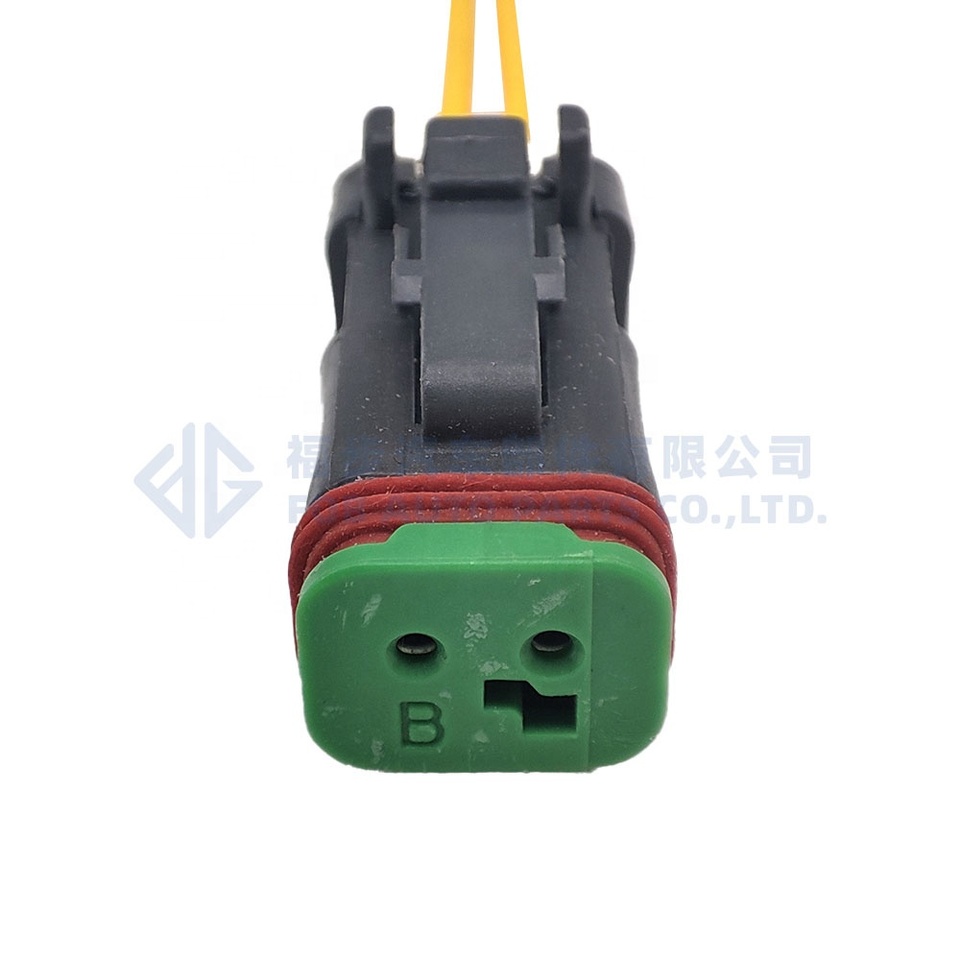 0090-167 excavating machinery Heavy Industry Machinery headlight boom light Wire Harness Plug DT06-2S DT04-2P A B C D 4 types