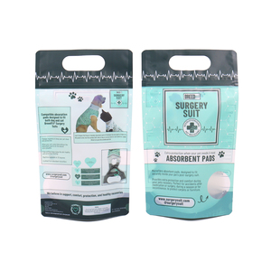 Stand up Mylar Bag Gravure Printed Food Grade Dry Cat Food Bags Smell <b>Proof</b> Mylar Bag Soft Touch High Quality Branded Packaging - Product Image 1