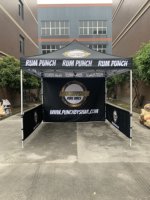 Service de stand d'événement personnalisé de haute qualité, tente pliante imperméable d'extérieur, tente en toile pop-up, gazebo de jardin, auvent