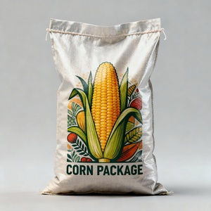 ถุงผ้าทอแบบกำหนดขนาดได้ รองรับน้ำหนัก 20 กก. ถุงโพลีโพรพิลีนสำหรับบรรจุข้าวโพดและธัญพืช บรรจุภัณฑ์ผ้าทอ PP พร้อมตัวเลือกพิมพ์โลโก้ - Product Image 4
