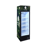 Réfrigérateur de présentation de boissons à porte vitrée verticale Oumeite SC235L 235L