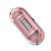 Casque sans fil F80 avec écran LED transparent, son stéréo, 5.3 Q26 Pro, écouteurs intra-auriculaires pour musique, jeux et sport