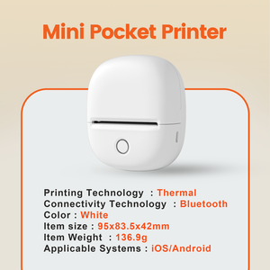 LUCK JINGLE Impresora Térmica Directa Mini de 58mm para Etiquetas, Retratos de IA, Anime, Nombres de Niños, Etiquetas de Fecha para Alimentos, Personalización de Fábrica OEM ODM - Product Image 6