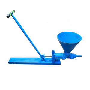 16Bar grouting pressure, manually driven grout <b>pump</b>, for building walls and floor grouting - Product Image 2