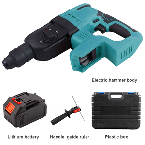 Herramientas Ananke, Martillo Eléctrico Inalámbrico de Litio, Taladro de Impacto de Gran Rendimiento, para Concreto, Uso Industrial y Doméstico - Product Image 2