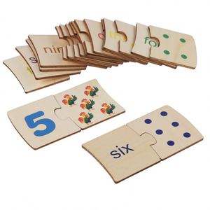 Rompecabezas de Números de Madera con Caja de Almacenamiento, Material Didáctico para el Aprendizaje de Matemáticas para Niños de Jardín de Infancia - Product Image 5