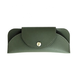 Portable Slim Eyeglasses Pouch Soft PU Vegan Leather <b>Sunglasses</b> Bag <b>Case</b> Durable and Stylish Glasses Holder - Product Image 2