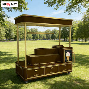 Tricycle électrique artisanal en fibre de verre pour chariot mobile de café et de crème glacée - Product Image 3