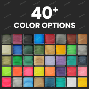 थोक 4 मिमी पैराकॉर्ड 550 प्रकार iii 7-स्ट्रैंड नायलॉन/पॉलिएस्टर उत्तरजीविता कॉर्ड के लिए - Product Image 4