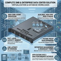 Serveur Rack Dell PowerEdge R360 1U DDR5 avec Stockage RAID pour Virtualisation, Bases de Données, PME et Entreprises – Serveur de Centre de Données