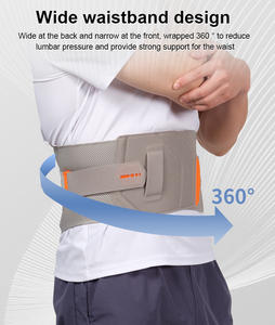 Cinturón de Soporte Lumbar de Alta Calidad, de Nailon, Compresión Ajustable, Transpirable, Protección de la Columna Vertebral - Product Image 3