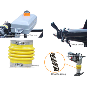 Máquina Apisonadora de Aire Nueva al por Mayor, <span class=keywords><strong>Compactadora</strong></span> de Tipo <span class=keywords><strong>Rana</strong></span> para Uso Doméstico, Compactación de Pisos, Motor Diésel para Pavimento - Product Image 6