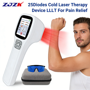 เครื่องเลเซอร์อินฟราเรดเย็น 2500 มิลลิวัตต์ สำหรับสัตว์เลี้ยงหลังการผ่าตัด บรรเทาอาการเอ็นข้อศอกฉีกขาด หมอนรองกระดูกเคลื่อน และฟื้นฟูอย่างรวดเร็ว - Product Image 1