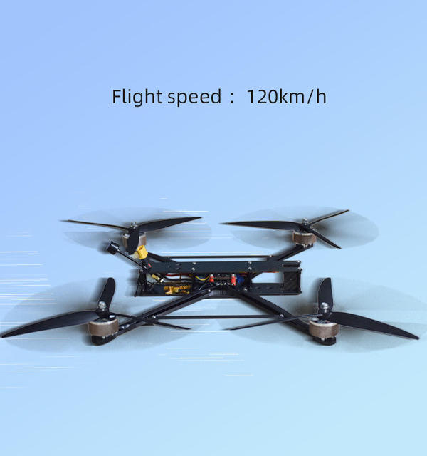 Factory Direct 10-Inch Heavy-Duty Payload Aluminum Alloy FPV Competition Drone Kit with Remote Control for Long-Distance Flights