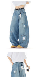 <span class=keywords><strong>Pantalones</strong></span> Sueltos <span class=keywords><strong>de</strong></span> Invierno Estilo Hip Hop con Diseño Multibolsillos, Lavado a la Piedra, Ligeros, <span class=keywords><strong>para</strong></span> Hombre y <span class=keywords><strong>Mujer</strong></span> - Product Image 2