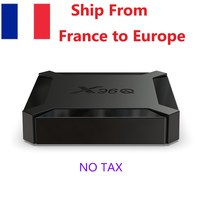 X96Q Android 10.0 Allwinner H313 1GB 2GB RAM TV Box ENVÍO DESDE EE. UU. Francia ESPAÑA CANADÁ México Almacén en el Extranjero Sin Impuestos de Aduana