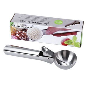 Cuchara para Hielo de Acero Inoxidable, Tamaños Pequeño y Grande, para Yogurt Congelado, Galletas y Hielo - Product Image 5