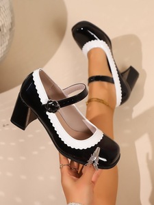 Calza invernale da 37 iarde In Stock <span class=keywords><strong>con</strong></span> chiusura a bottone da 6cm scatola tacco 590 genere prodotto Pumps 119 - Product Image 5