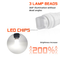 Lampe de position de voiture TGZ céramique LED T10 W5W camion lumière interrupteur automatique Six couleurs côté plaque d'immatriculation lumière lampe
