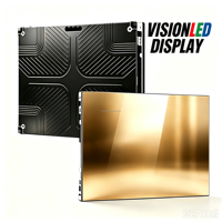 Mur vidéo LED VISIONLED P1.8 haut de gamme, couleur pleine, numérique 16 bits, texture artistique pour matériaux de construction, garantie 2 ans, luminosité 500 cd