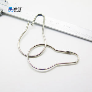 EWANG vente directe en forme de pied tringle à rideau accessoires de quincaillerie crochets anneaux de rideau de douche - Product Image 4