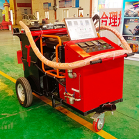 YUANXING remorque asphalte fissure scellant chaussée réparation coulée chaude nid de poule Portable asphalte scellage Machine