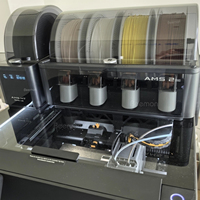 Imprimante 3D multi-matériaux H2C version globale avec système Vortek à 7 buses, production multi-couleurs haute vitesse