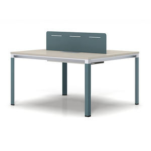 Meubles de bureau modulaires, poste de travail informatique pour 6 personnes, bureau en cubicle avec matériaux en bois et MDF pour usage professionnel - Product Image 3