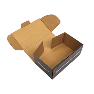 <span class=keywords><strong>E</strong></span>-<span class=keywords><strong>commerce</strong></span> Emballage Mailer <span class=keywords><strong>Carton</strong></span> d'expédition Postal Kraft Paper Printed Matt Lamination Paper Box - Product Image 1
