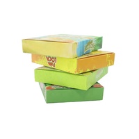 Boîte en carton principale d'affichage de compteur de papier UV de tache personnalisée avec la fenêtre transparente pour 8 sacs gommeux de Mylar de la fleur 3.5G