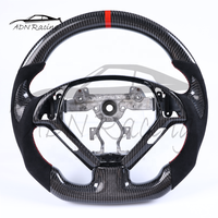 Volant personnalisé en fibre de carbone compatible avec INFINITI G25 G37 G35 EX35 EX37, pièces Q50 Q60 G37, palettes de changement de vitesse en fibre de carbone