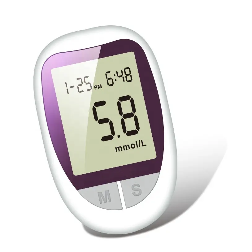 Blood Sugar Test Strip Glucose Meter Monitors Sensor Smart Blood Glucose Meter