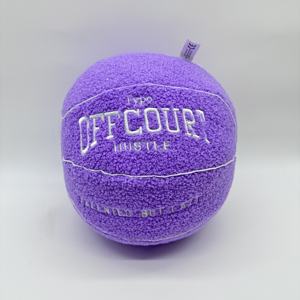 Oreiller de basket-ball en peluche super doux personnalisé coussin balle de basket-ball hors-piste jouets avec rembourrage en coton PP - Product Image 4