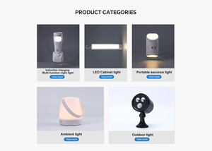 Modern <b>LED</b> Night <b>Light</b> Sensor Control ABS Material Square Shape Cool Blue Projection Bedroom Living Room Plug-In - Product Image 4