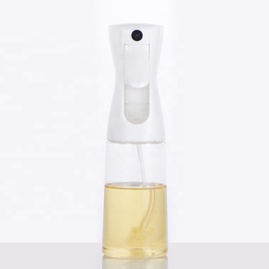 Hot Sale 200ML Portable BBQ Kitchen Plastic Glass Olive Oil Sprayer Cooking Vinegar Oil Spray Bottle